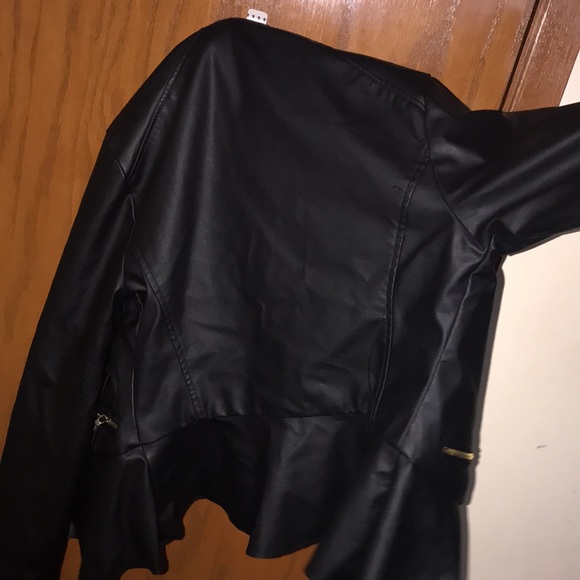 Faux Lather Jacket - Picture 5 of 5